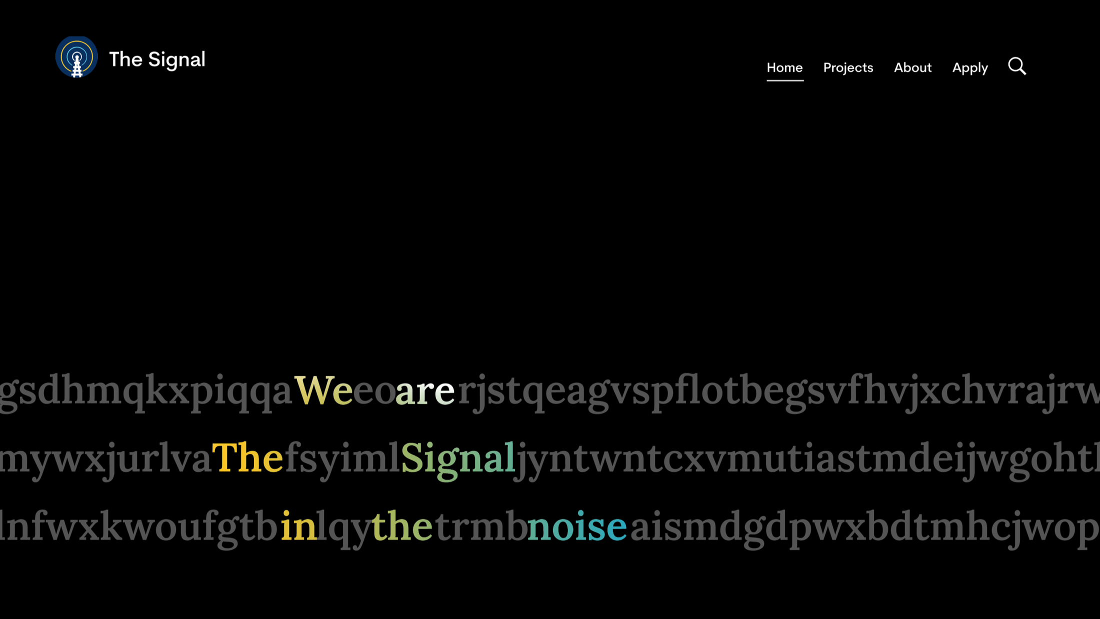 The Signal Homepage Redesign